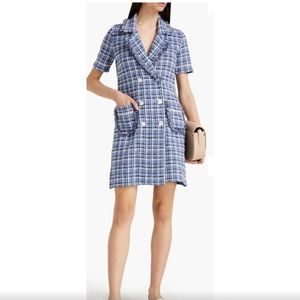 EUC Sandro Ludivine Tweed Dress